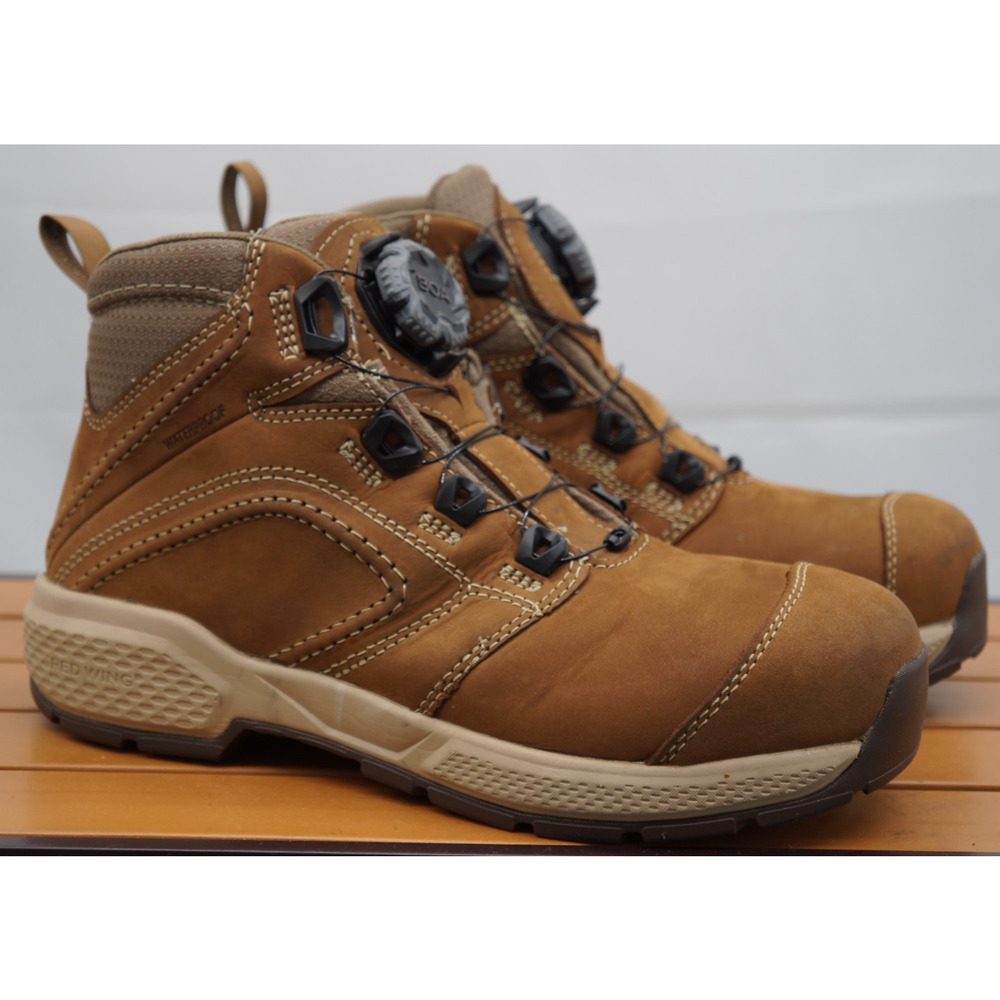 The Red Wing 2459 (Exos Lite) BOA Work Boots 8.5B Waterproof EH SR Vibram Sole